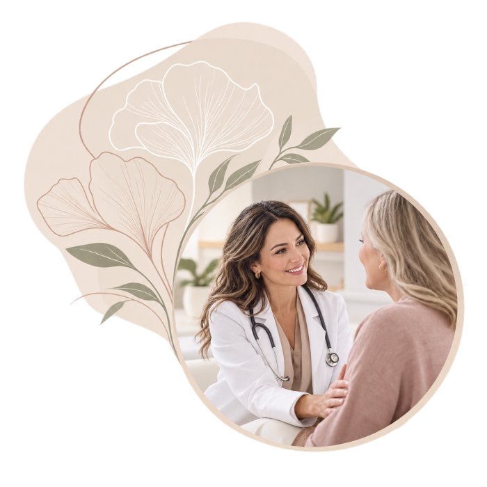 Warm Botanical Wellness Consultation