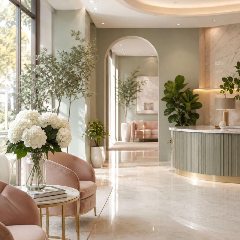 almas clinic interior